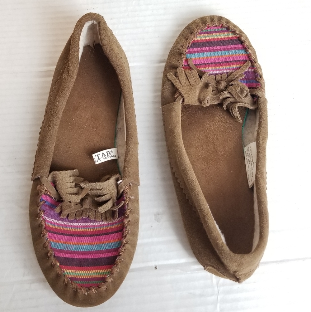 genuine leather moccasins